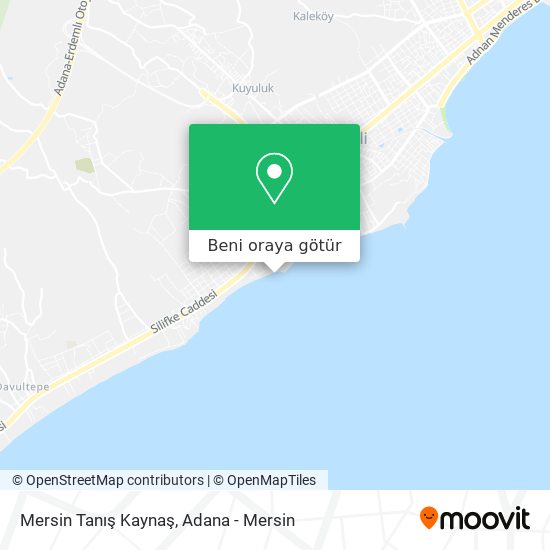 Mersin Tanış Kaynaş harita