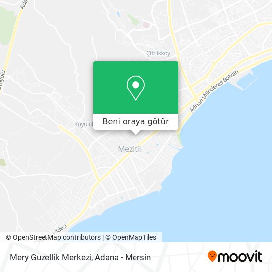Mery Guzellik Merkezi harita