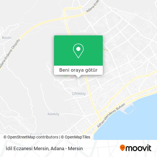 İdil Eczanesi Mersin harita