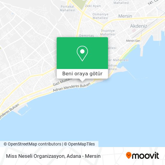 Miss Neseli Organizasyon harita