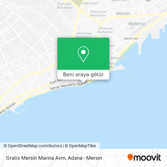 Gratis Mersin Marina Avm harita