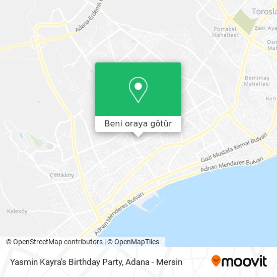 Yasmin Kayra's Birthday Party harita