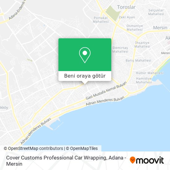 Cover Customs Professional Car Wrapping harita