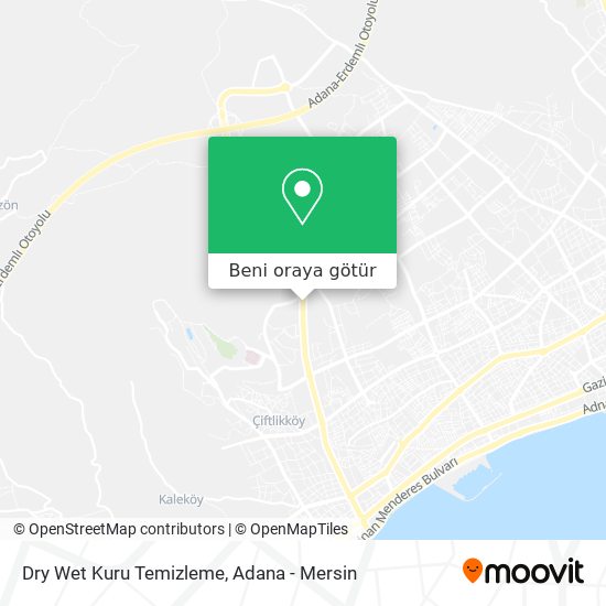 Dry Wet Kuru Temizleme harita