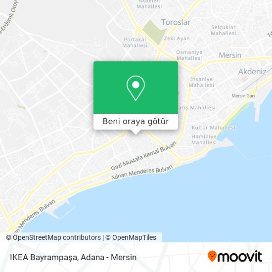IKEA Bayrampaşa harita