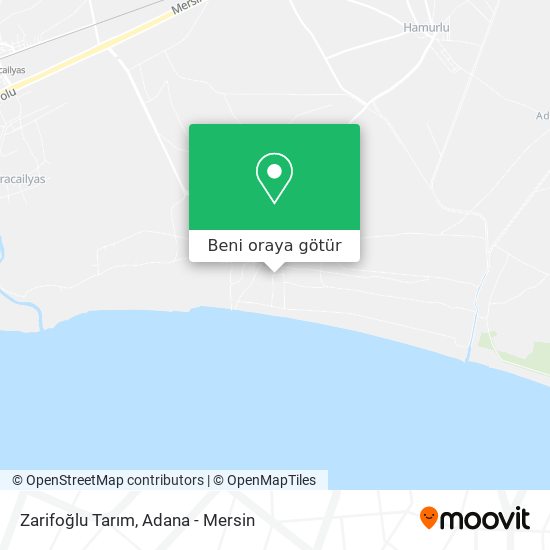 Zarifoğlu Tarım harita