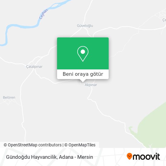 Gündoğdu Hayvancilik harita