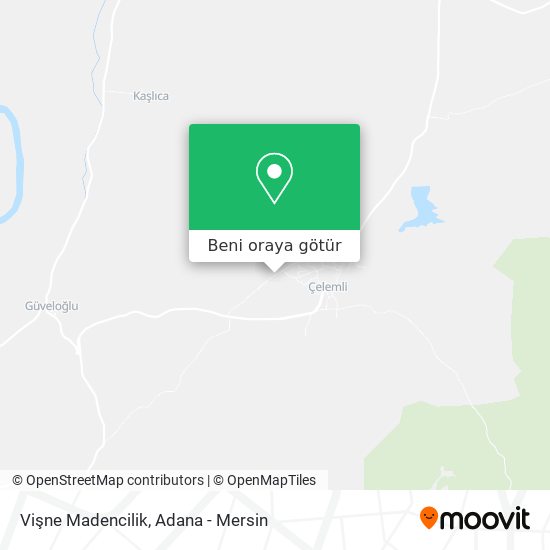 Vişne Madencilik harita