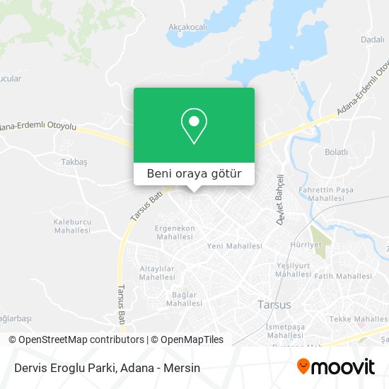 Dervis Eroglu Parki harita