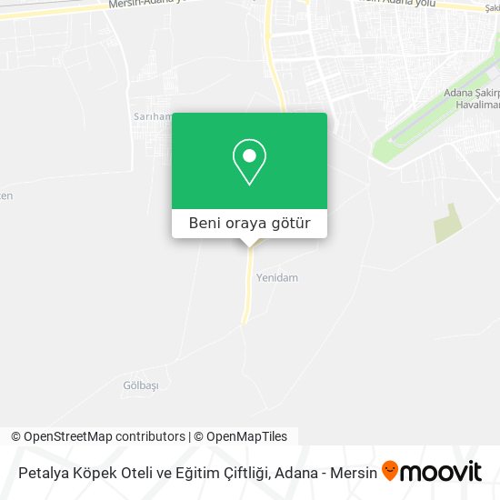 Petalya Köpek Oteli ve Eğitim Çiftliği harita