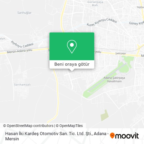 Hasan İki Kardeş Otomotiv San. Tic. Ltd. Şti. harita