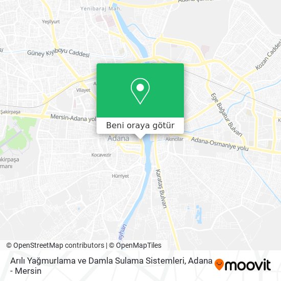 Arılı Yağmurlama ve Damla Sulama Sistemleri harita