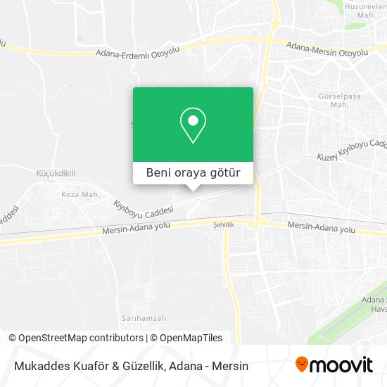 Mukaddes Kuaför & Güzellik harita