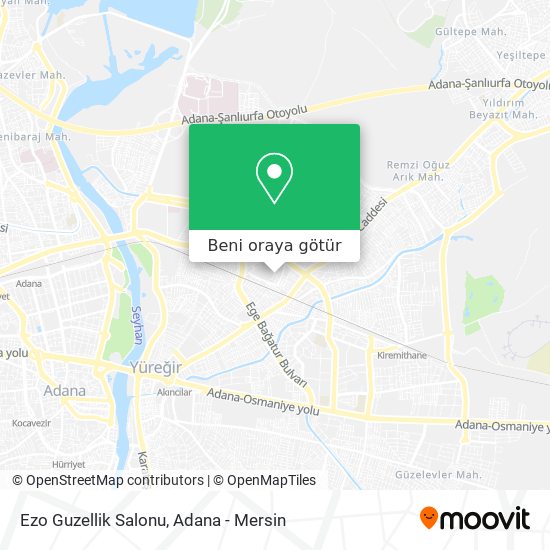 Ezo Guzellik Salonu harita