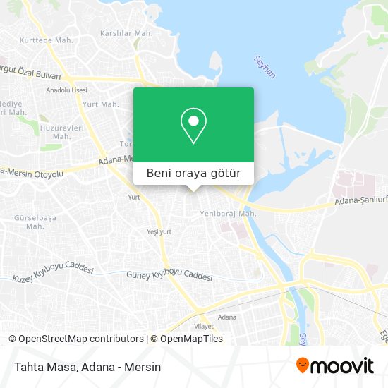 Tahta Masa harita