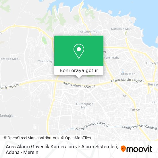 Ares Alarm Güvenlik Kameraları ve Alarm Sistemleri harita