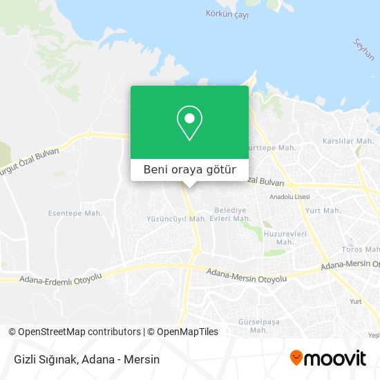 Gizli Sığınak harita
