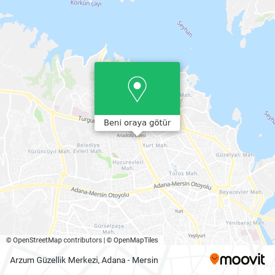 Arzum Güzellik Merkezi harita