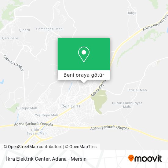 İkra Elektrik Center harita