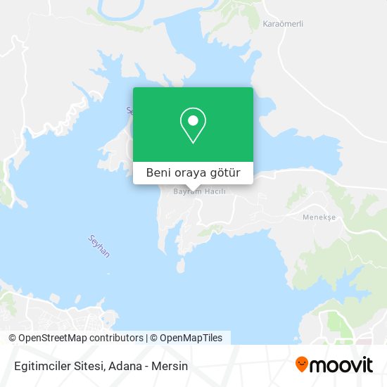 Egitimciler Sitesi harita