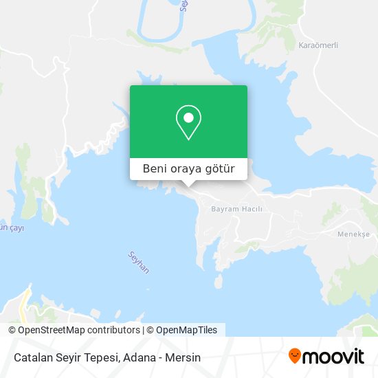 Catalan Seyir Tepesi harita