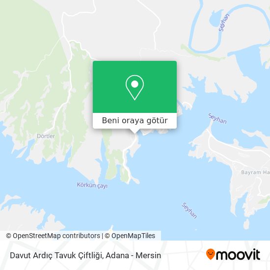 Davut Ardıç Tavuk Çiftliği harita
