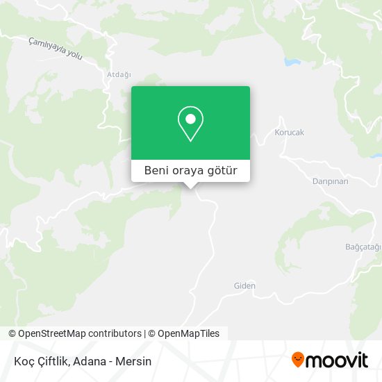 Koç Çiftlik harita