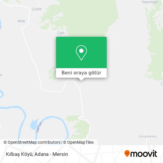 Kılbaş Köyü harita