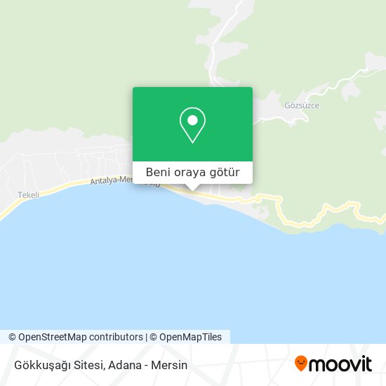 Gökkuşağı Sitesi harita