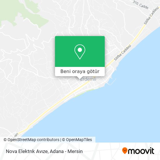Nova Elektrık Avıze harita