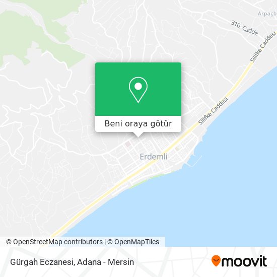 Gürgah Eczanesi harita