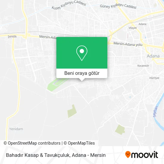Bahadır Kasap & Tavukçuluk harita