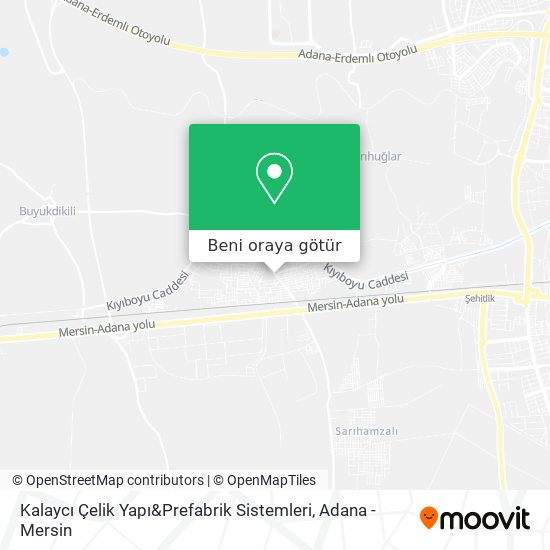 Kalaycı Çelik Yapı&Prefabrik Sistemleri harita