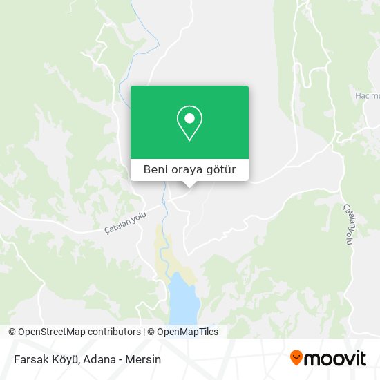 Farsak Köyü harita