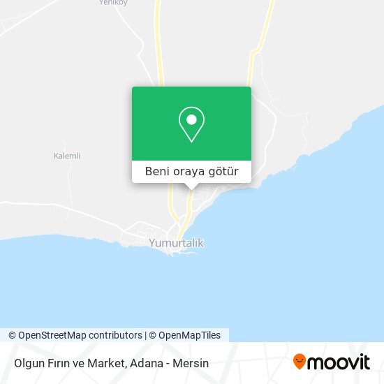 Olgun Fırın ve Market harita
