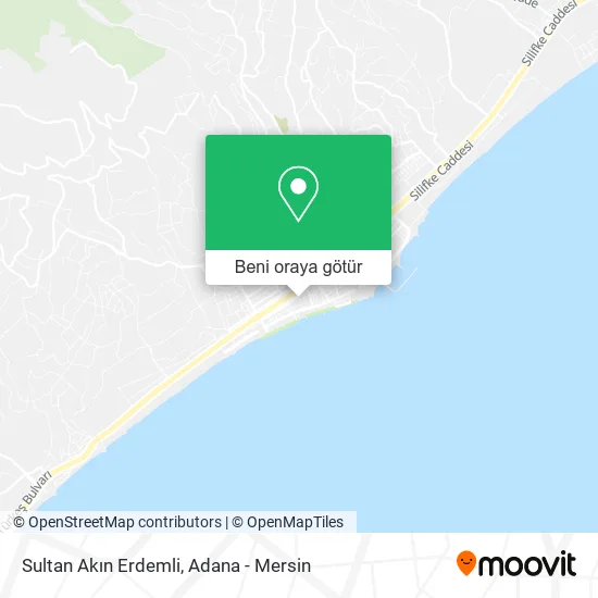 Sultan Akın Erdemli harita