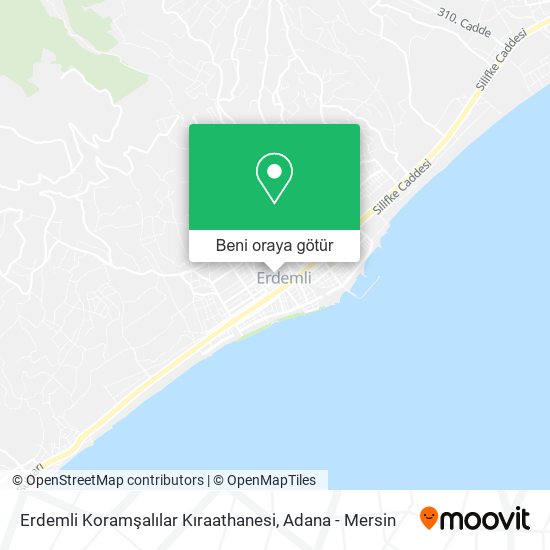 Erdemli Koramşalılar Kıraathanesi harita