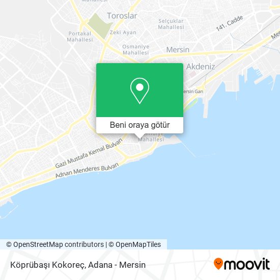 Köprübaşı Kokoreç harita