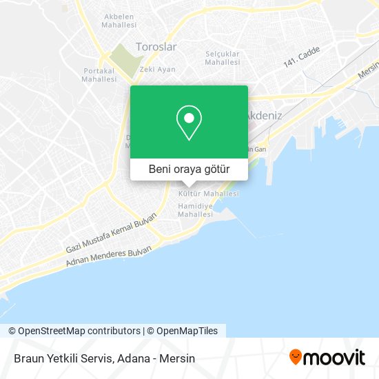 Braun Yetkili Servis harita