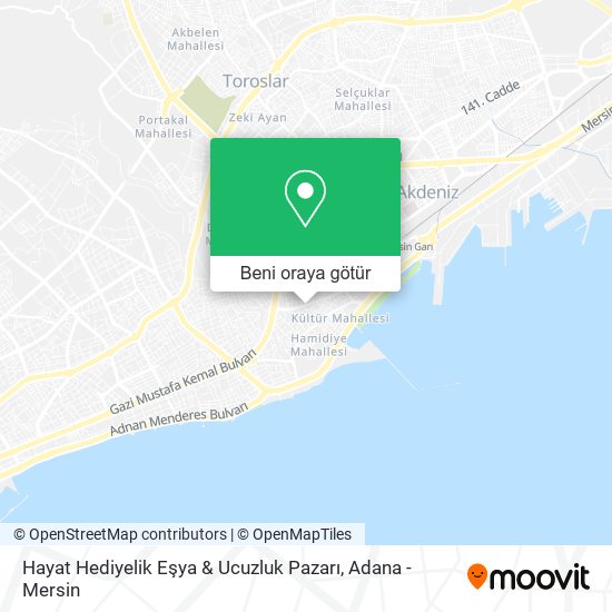 Hayat Hediyelik Eşya & Ucuzluk Pazarı harita