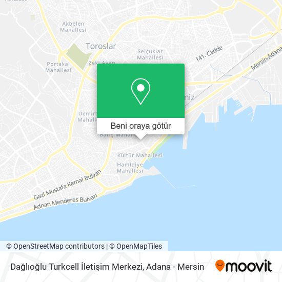 Dağlıoğlu Turkcell İletişim Merkezi harita