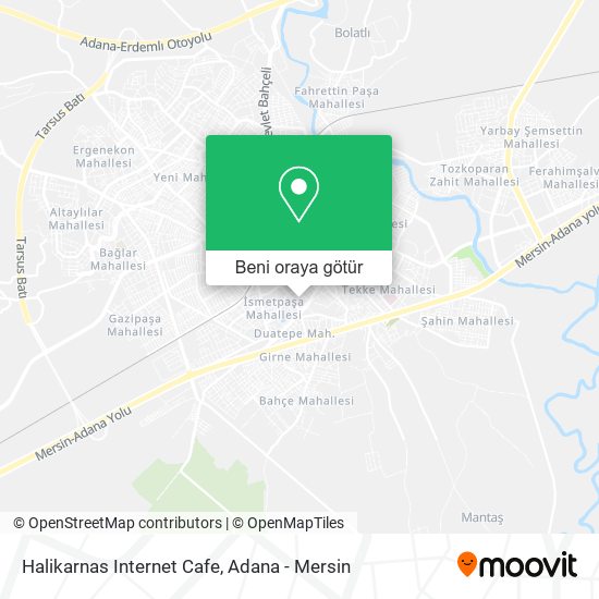 Halikarnas Internet Cafe harita