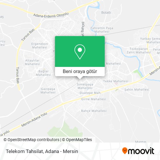 Telekom Tahsilat harita