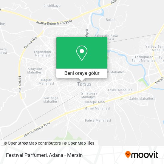 Festıval Parfümeri harita
