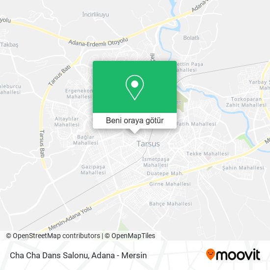 Cha Cha Dans Salonu harita