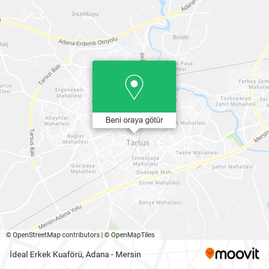 İdeal Erkek Kuaförü harita