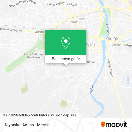 Nıyonıko harita