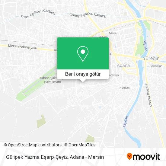 Gülipek Yazma Eşarp-Çeyiz harita