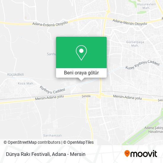 Dünya Rakı Festivali harita