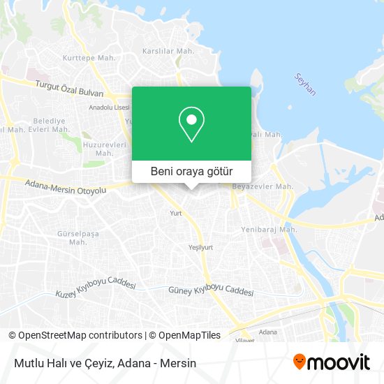 Mutlu Halı ve Çeyiz harita